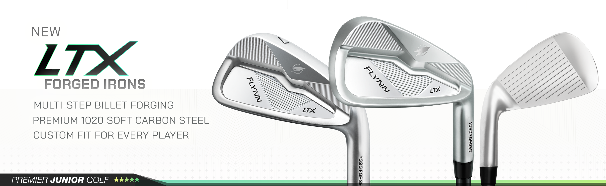 FLYNN GOLF VT MAX Junior Golf Clubs Shafts Grips